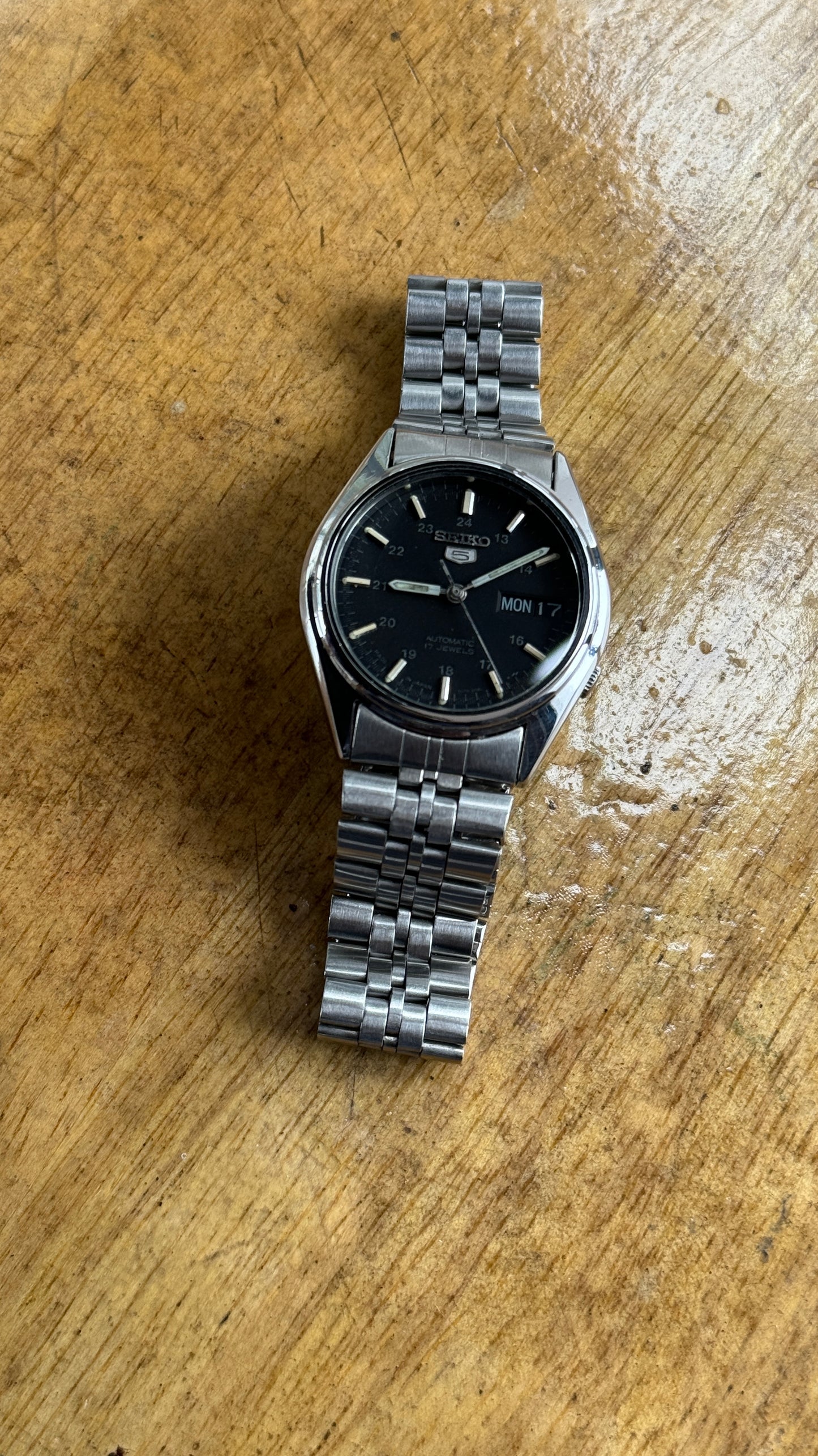 Pre Owned Vintage Seiko 5 Automatic