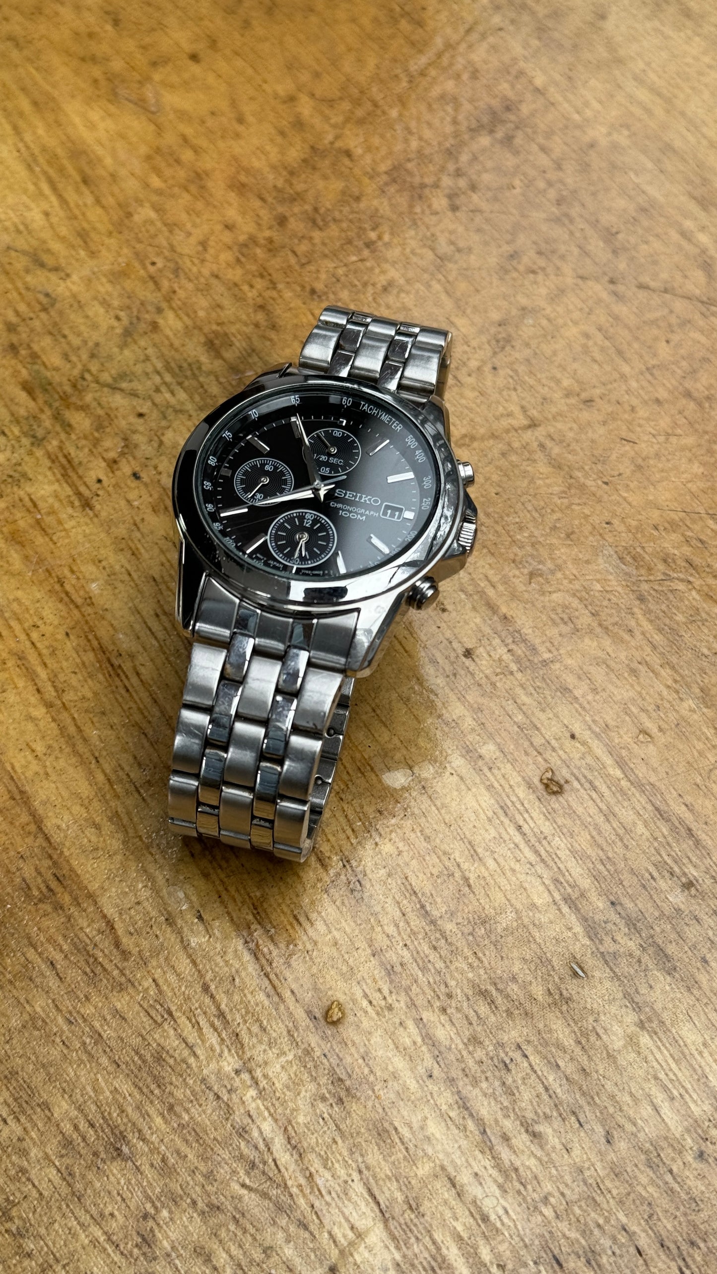 Pre Owned Seiko Chronograph 7T92