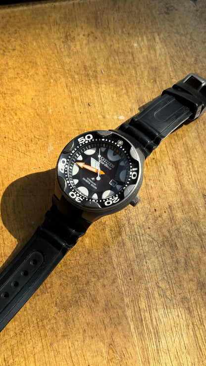 Pre Owned Citizen Orca Titanium Promaster - BN0015-07E