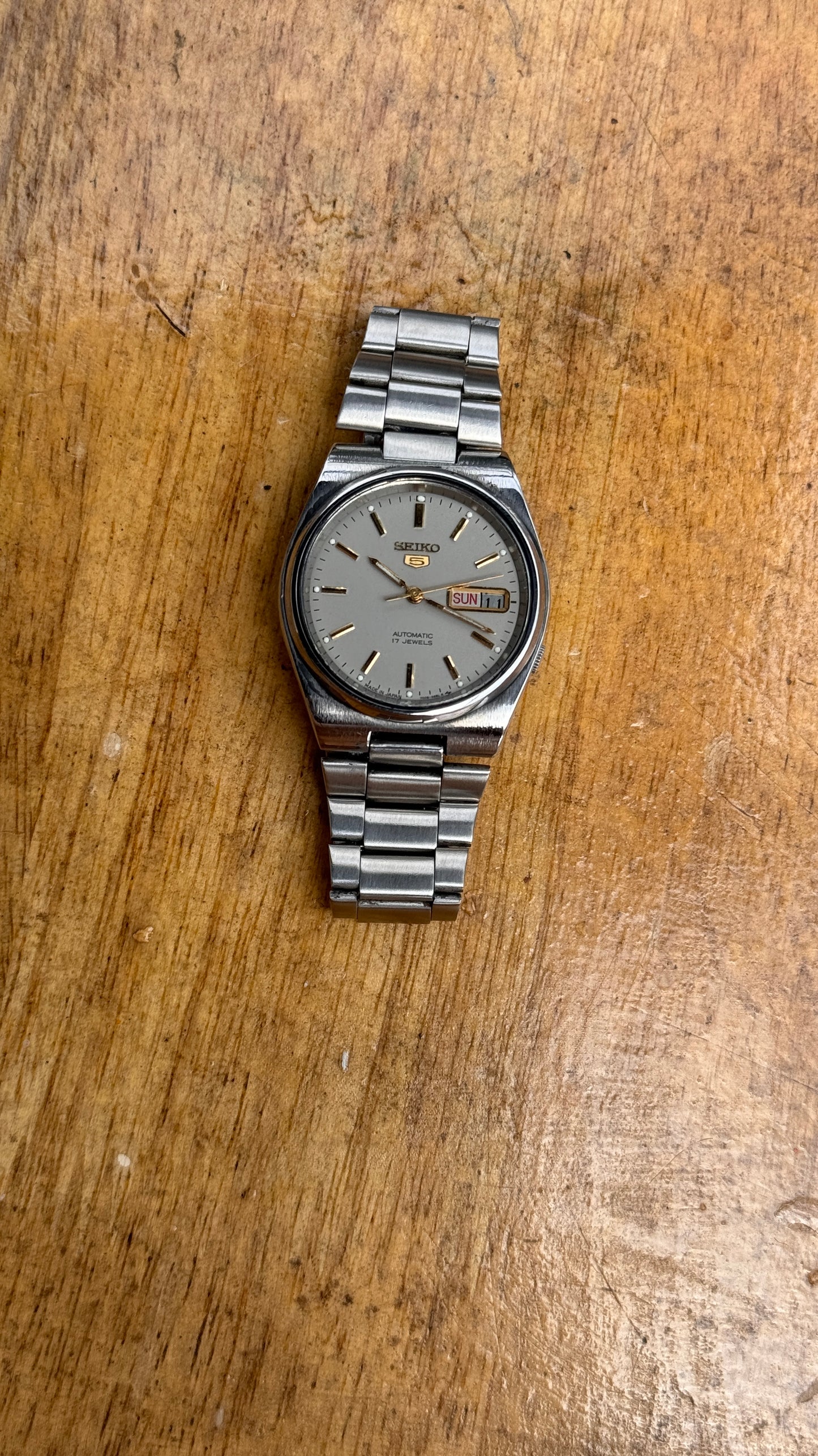 Pre Owned Vintage Seiko 5 Automatic