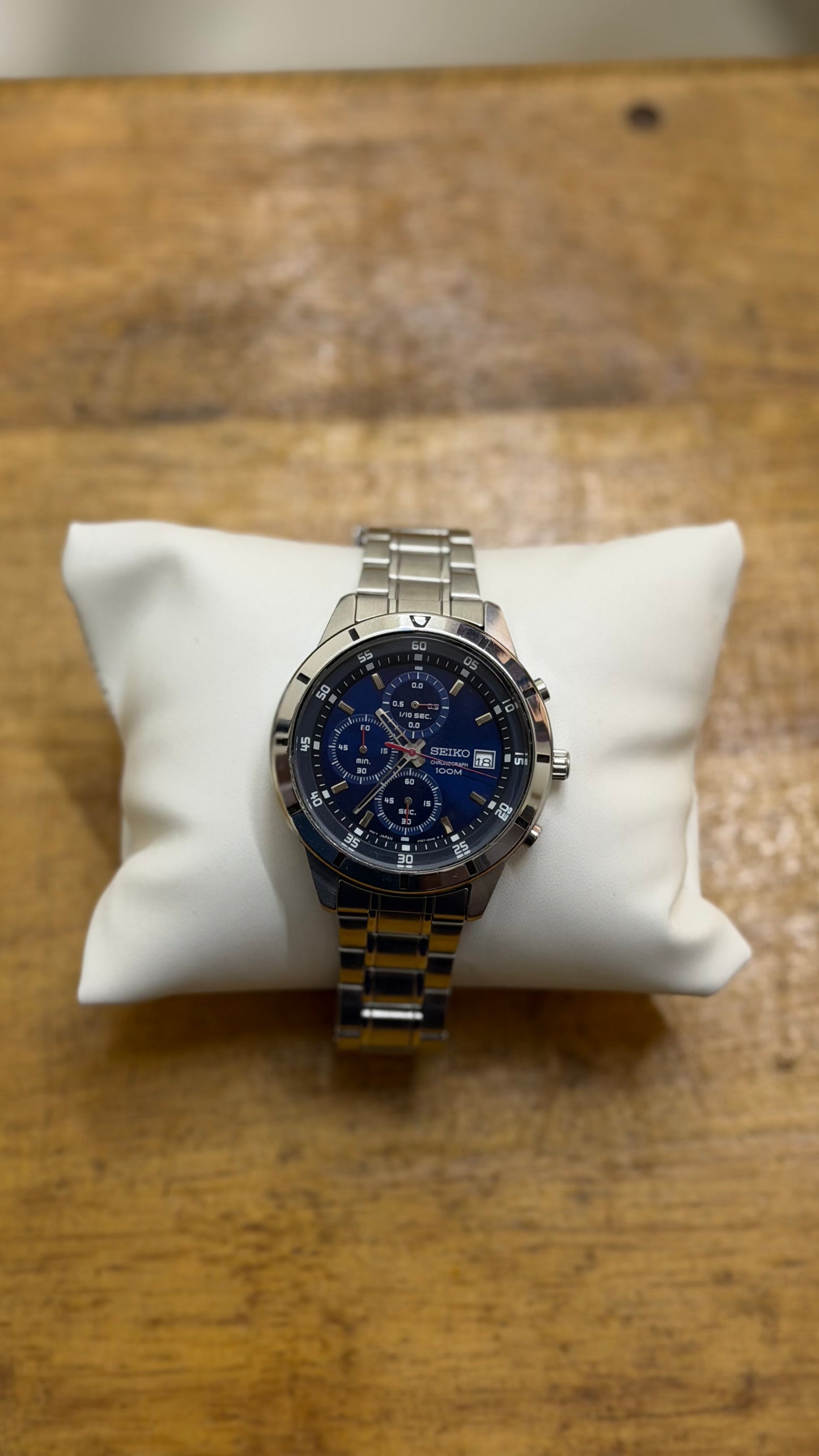 Pre Owned Seiko Chronograph Watch