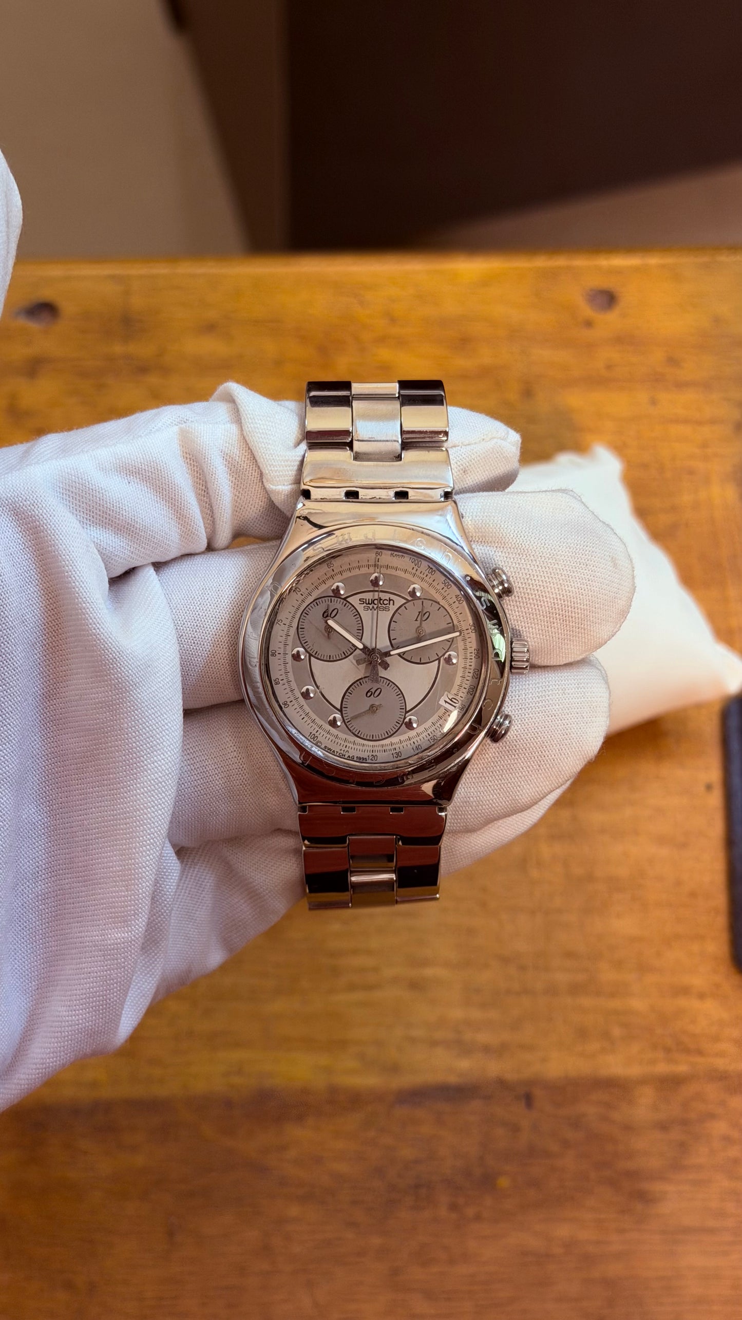 Pre Owned Swatch Irony Chronograph