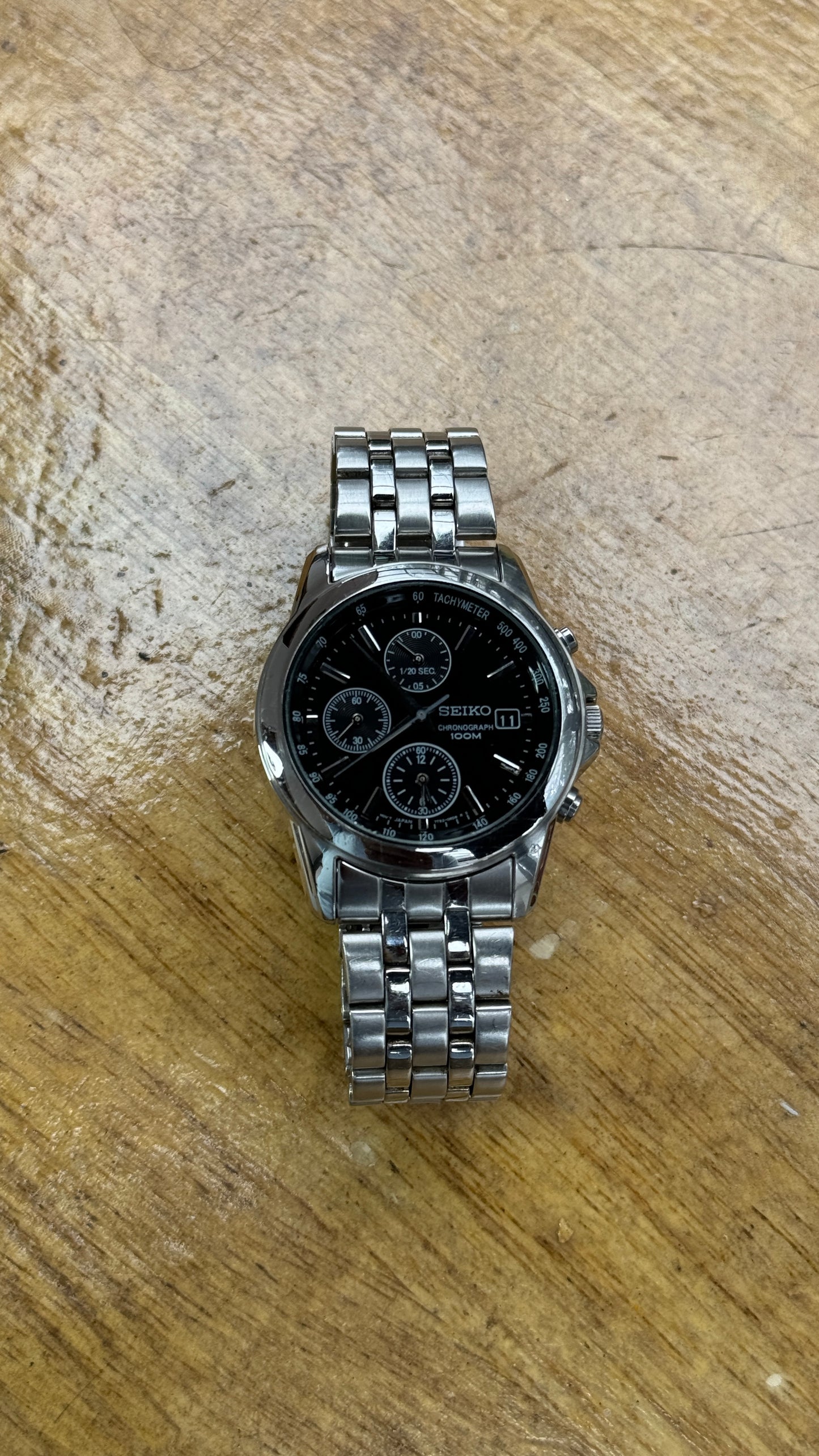 Pre Owned Seiko Chronograph 7T92