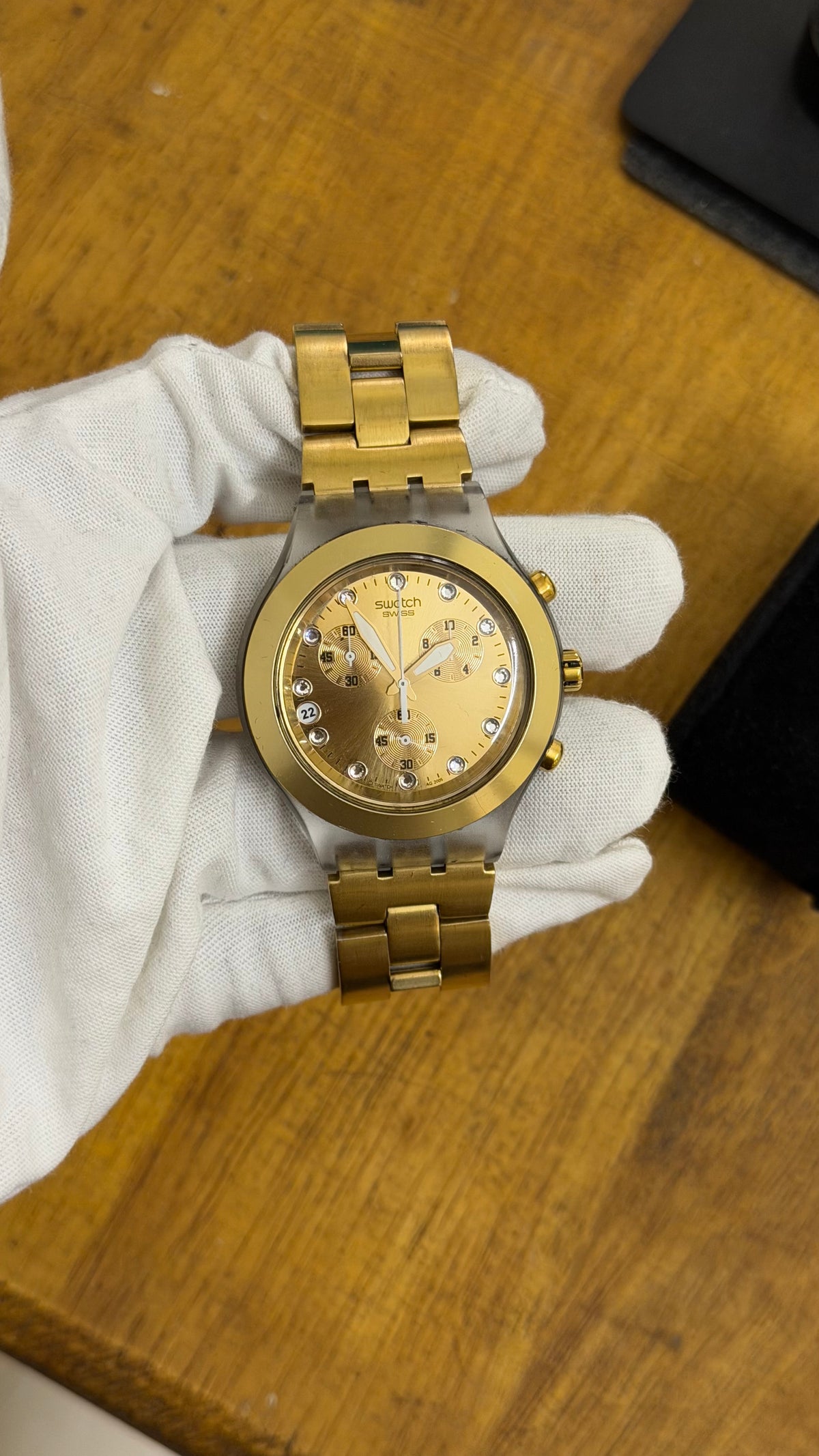 Pre Owned Swatch Irony Chronograph
