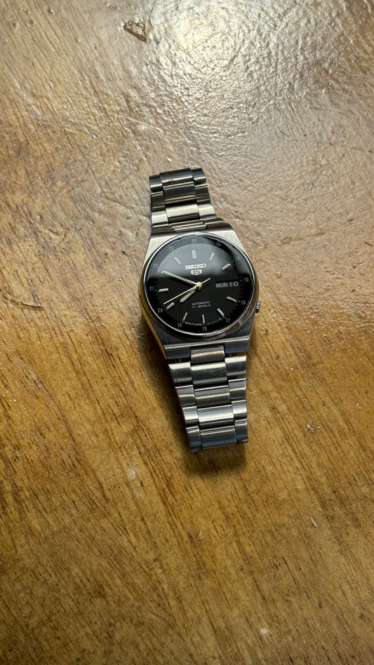 Pre Owned Vintage Seiko 5 Automatic - Railway Time