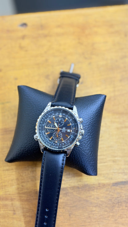Pre Owned Casio Edifice EF27 Chronograph Watch