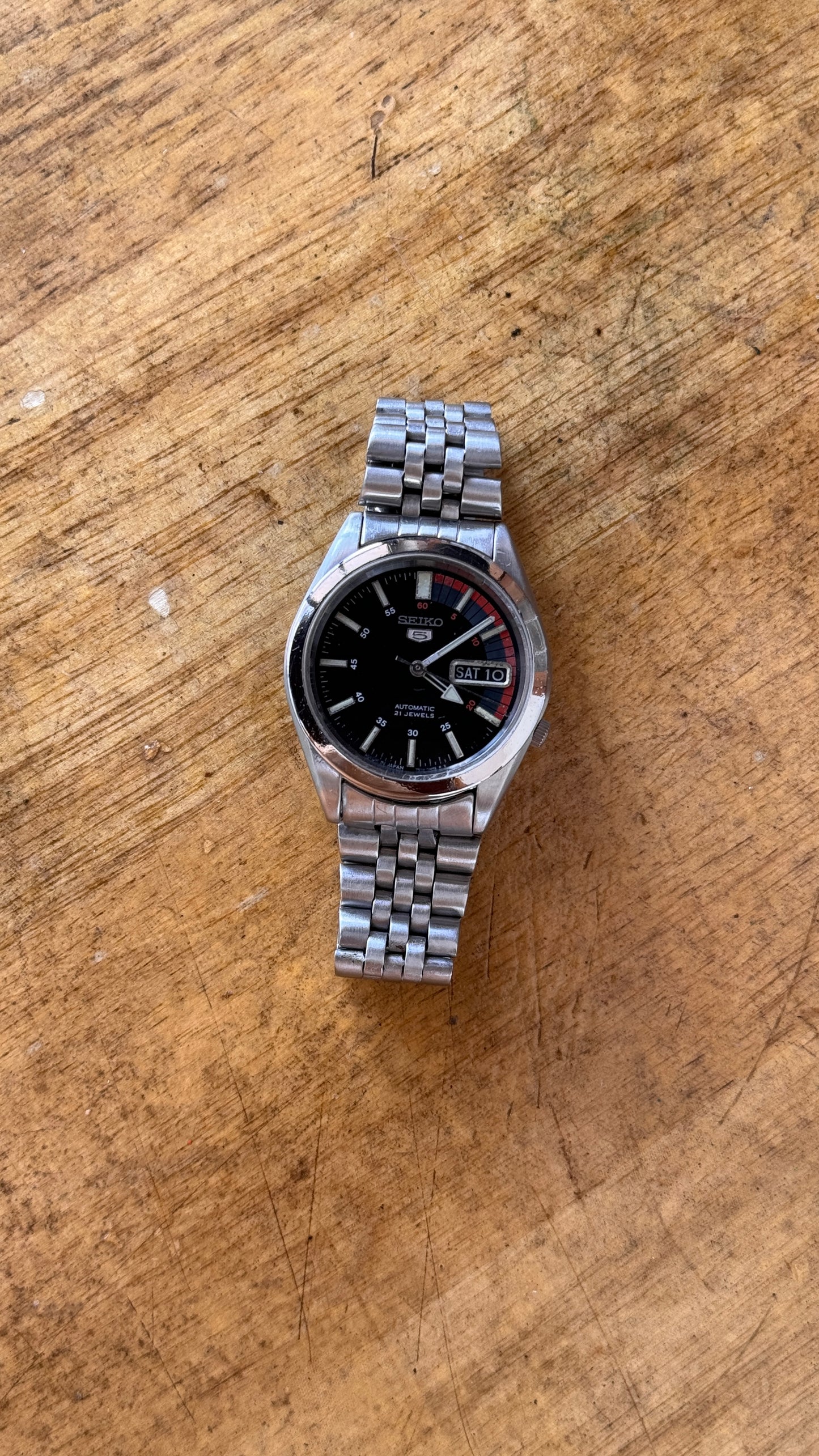 Pre Owned Vintage Seiko 5 Automatic