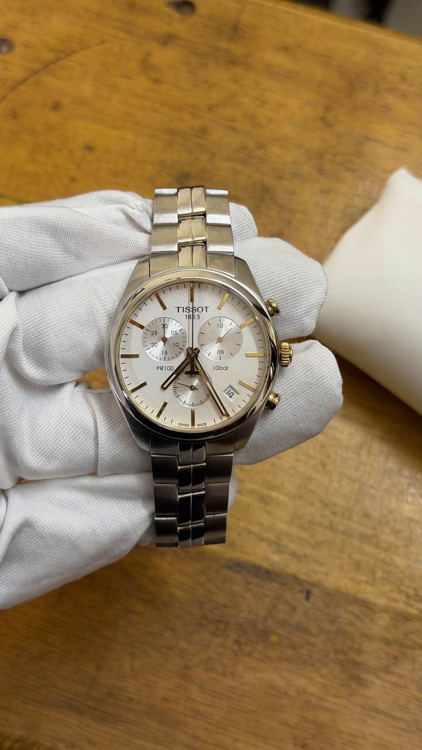 Pre Owned Tissot PR100 Chronograph Watch