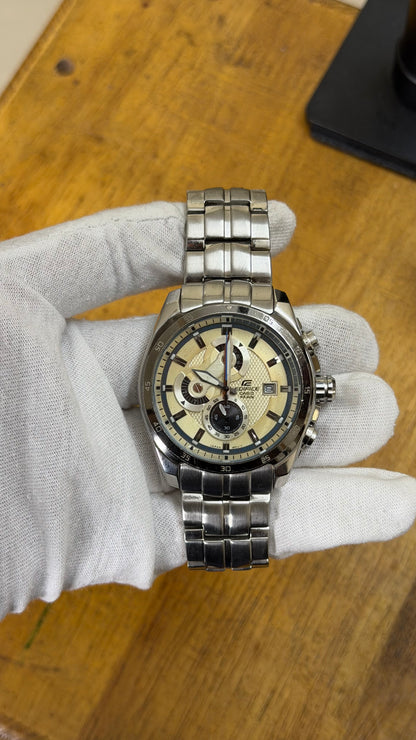 Pre Owned Casio Edifice Chronograph Watch