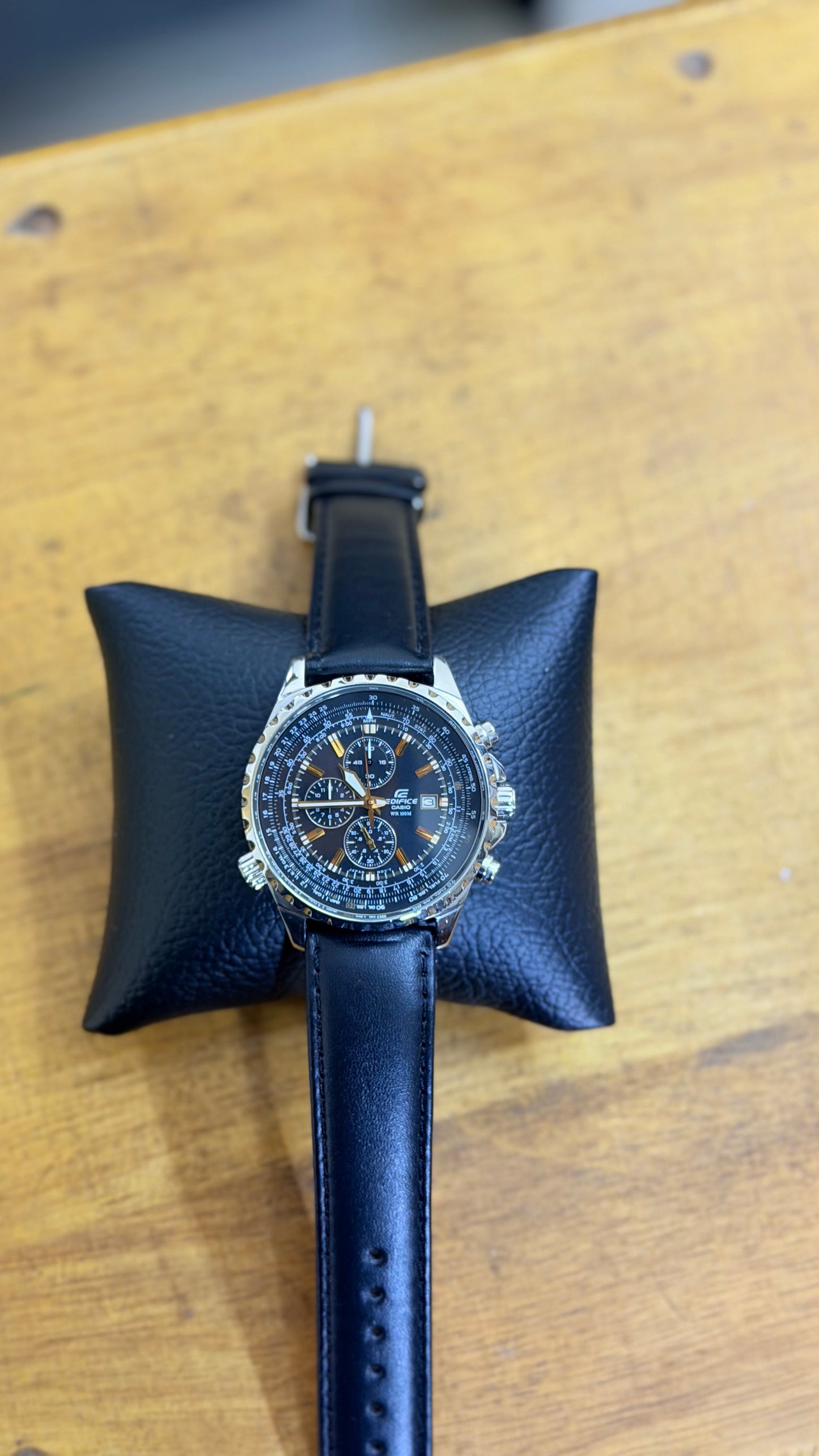 Pre Owned Casio Edifice EF27 Chronograph Watch