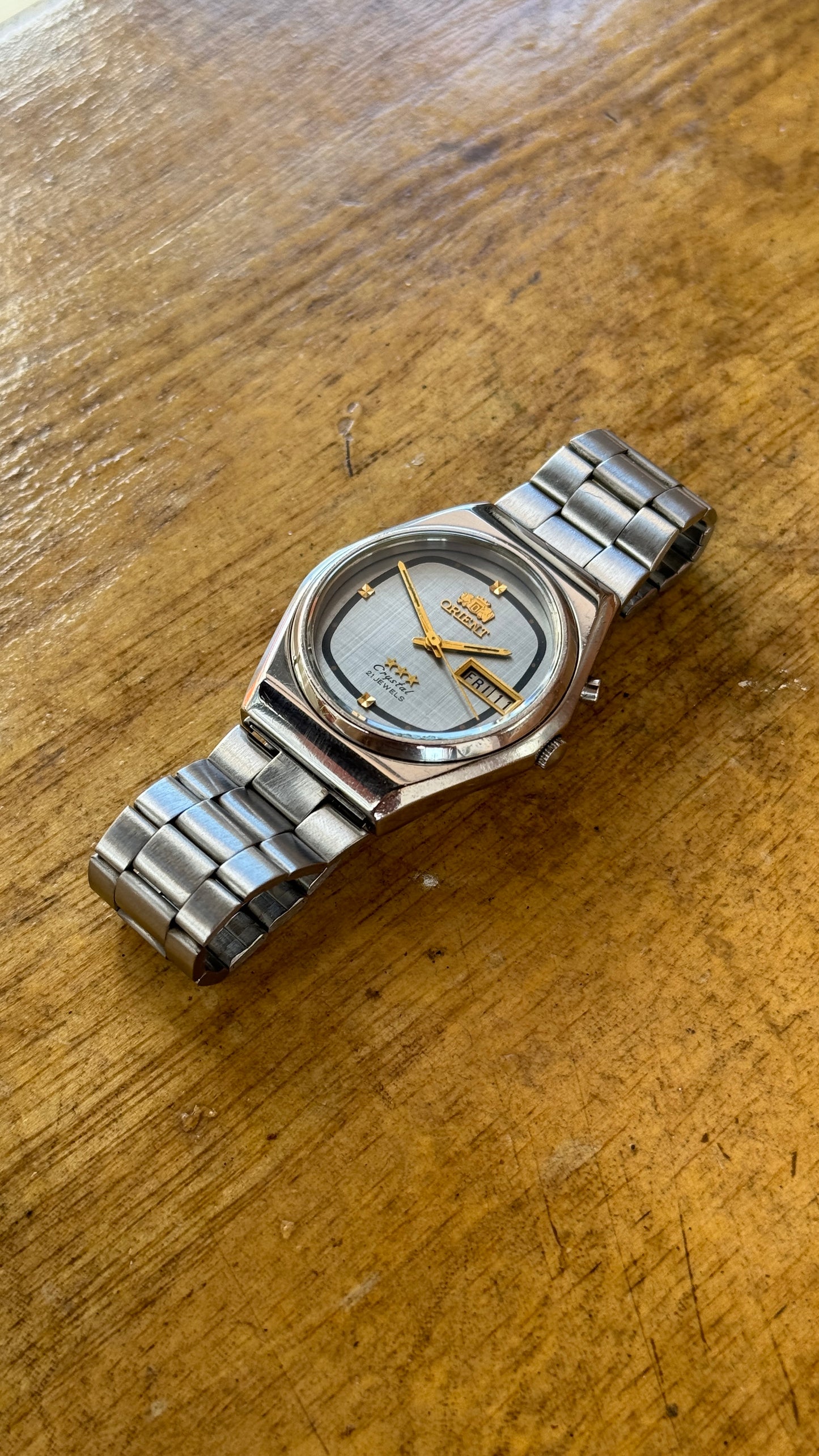 Pre Owned Vintage Orient 3 Star Crystal