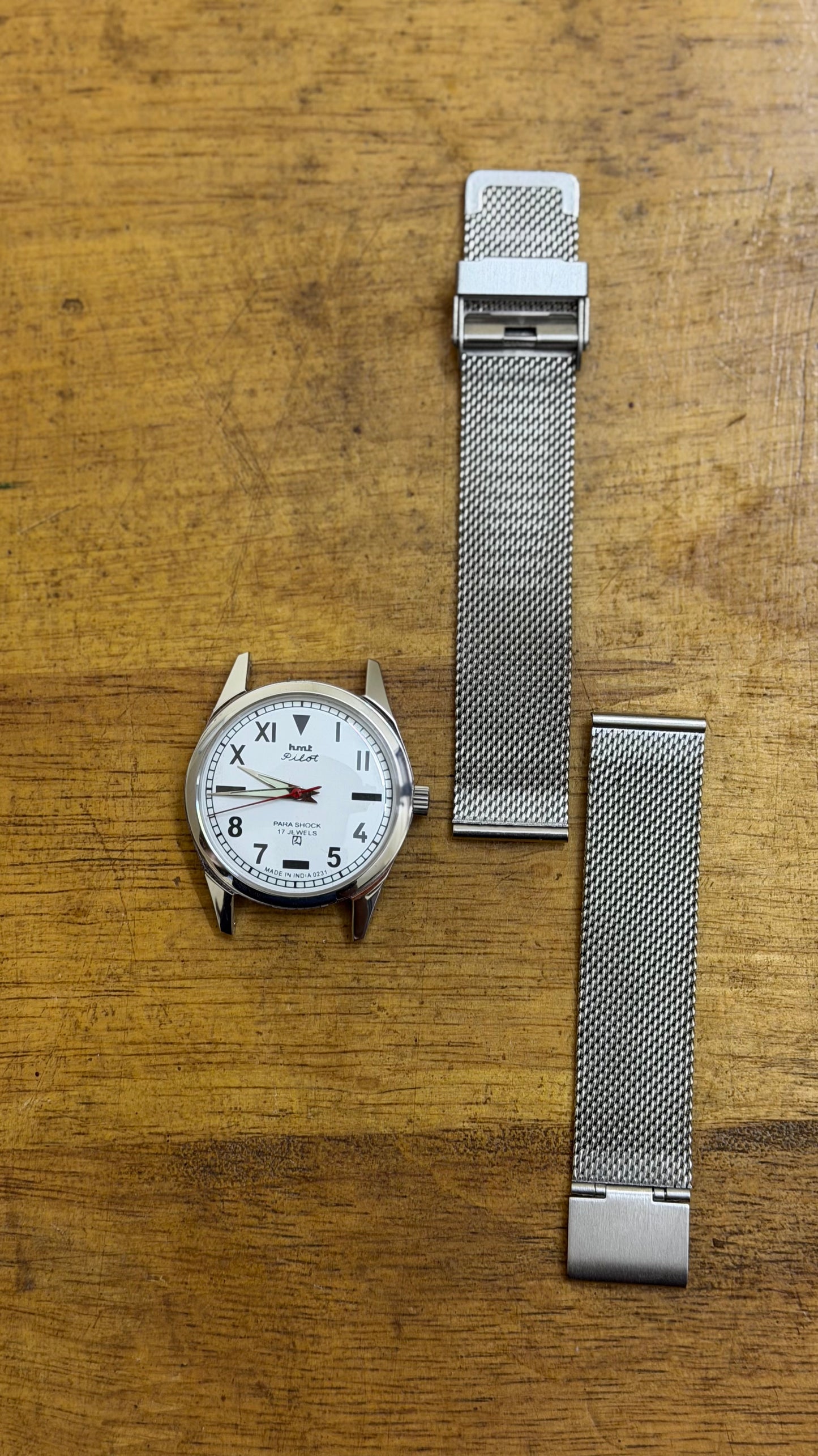 Pre Owned Vintage HMT Pilot - 1980s - Restored