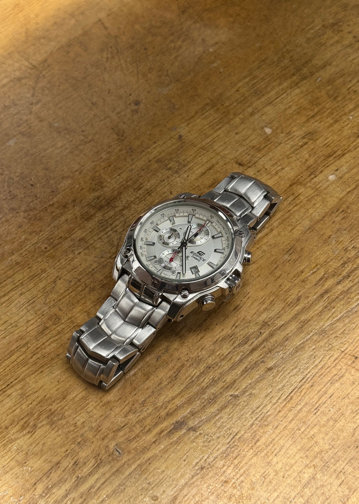 Pre Owned Casio Edifice Chronograph Watch