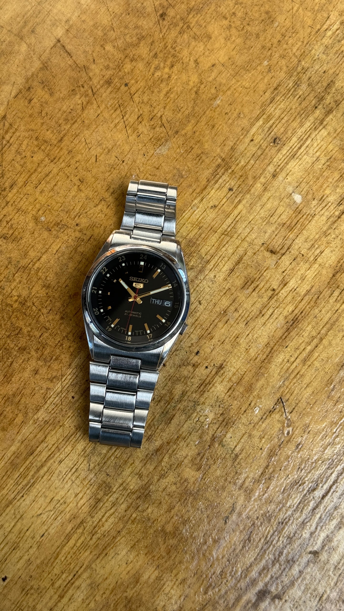 Pre Owned Vintage Seiko 5 Automatic