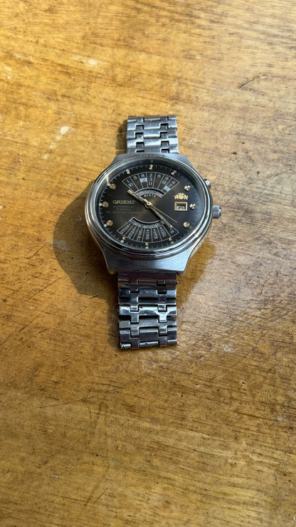 Vintage Orient Multi Year Calendar Watch