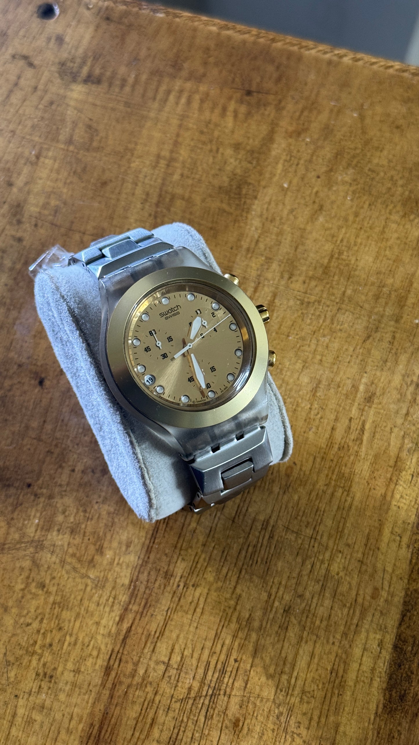 Pre Owned Swatch Irony Chronograph Watch