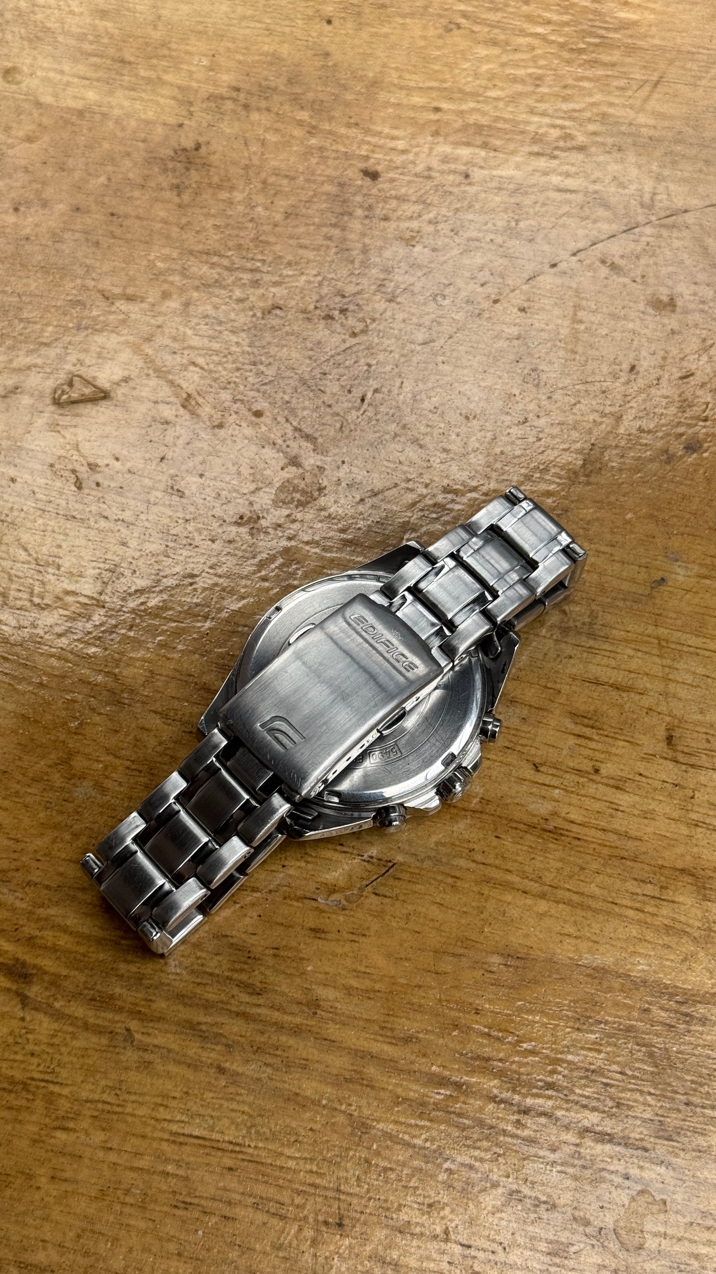 Pre Owned Casio Edifice Chronograph Watch