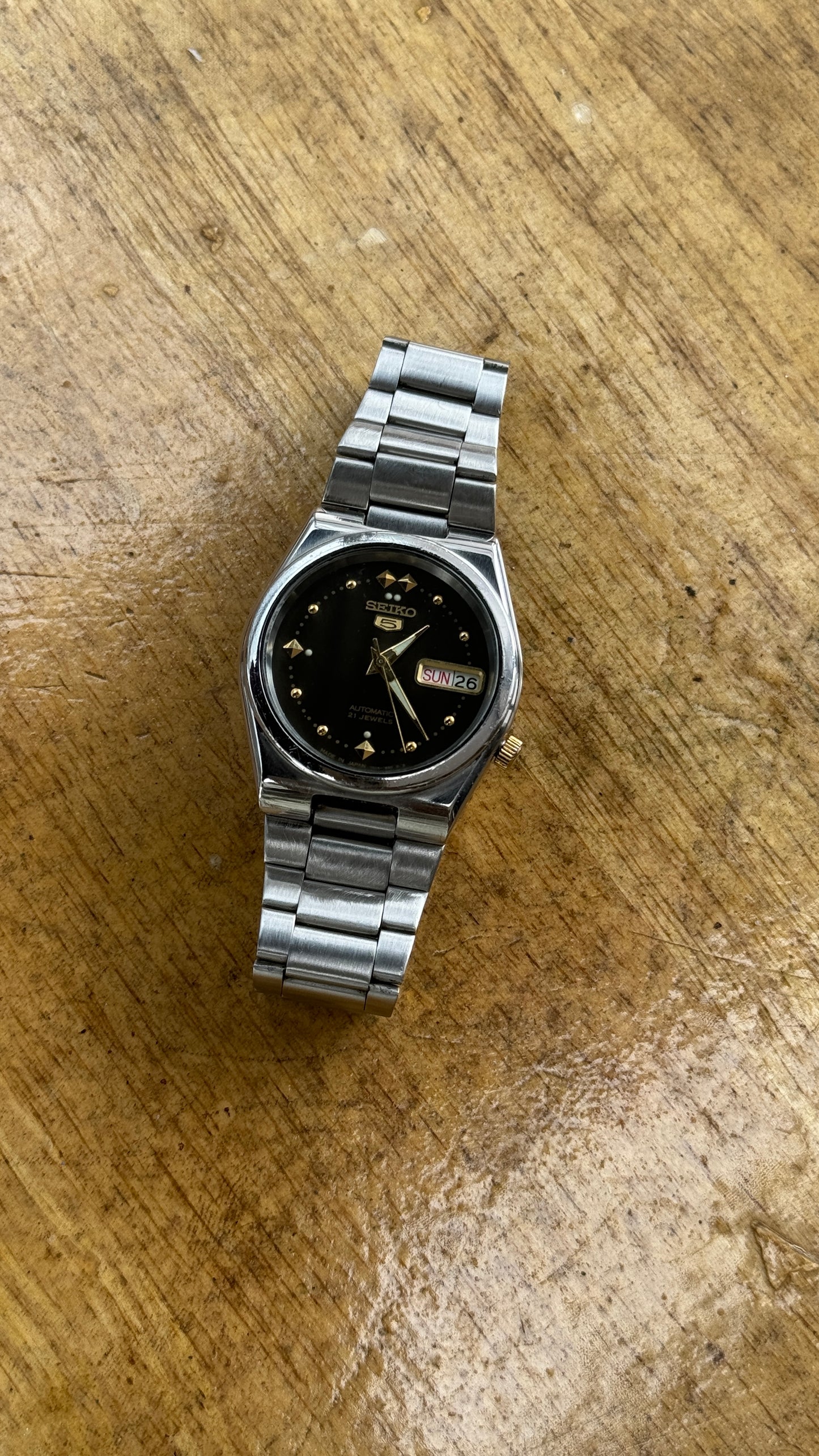 Preowned Vintage Seiko 5 Automatic