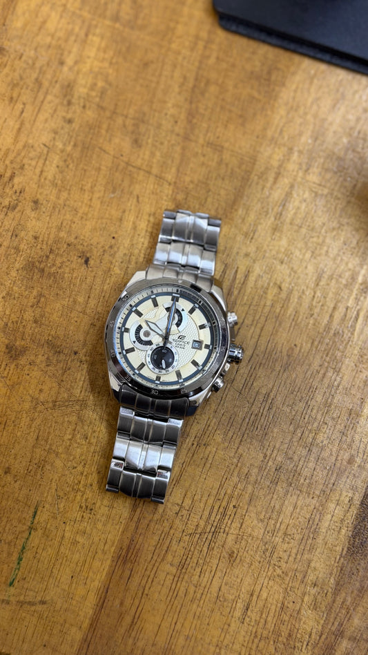 Pre Owned Casio Edifice Chronograph Watch