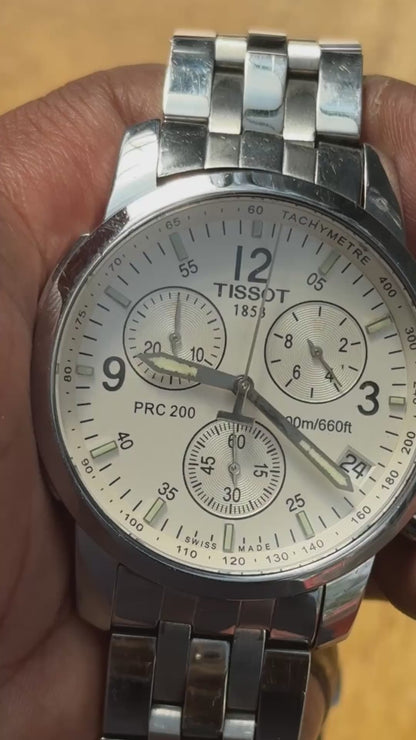 Pre Owned Tissot PRC 200 Chronograph Watch