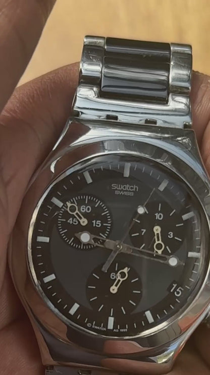 Pre Owned Swatch Irony Chronograph Watch