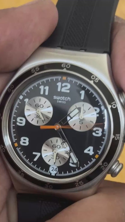 Pre Owned Swatch Irony Chronograph Watch