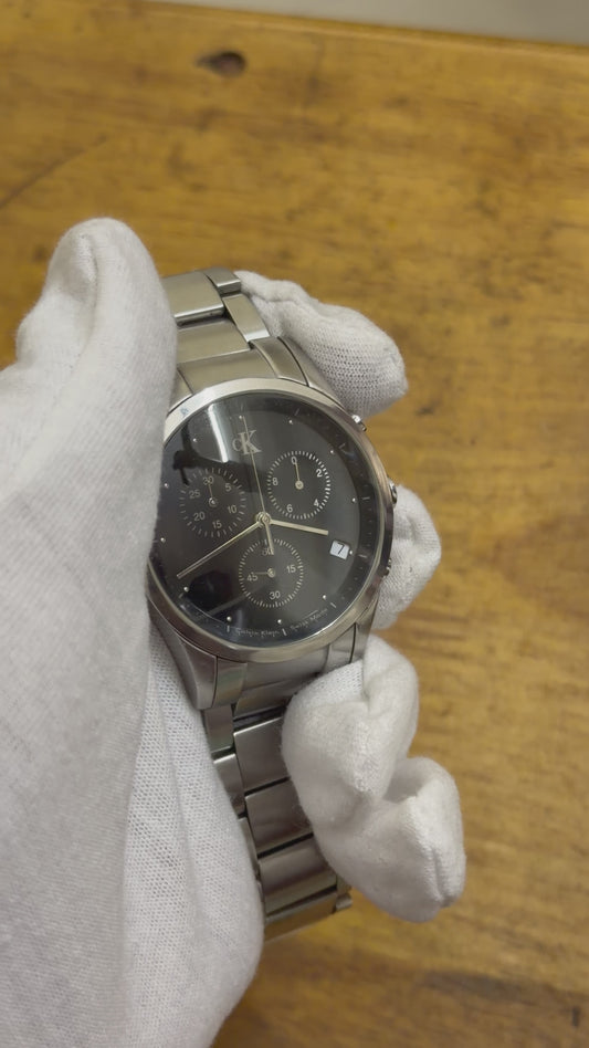 Pre Owned CK chronograph watch