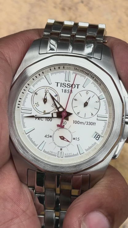 Pre Owned Tissot PRC 100 Chronograph Watch