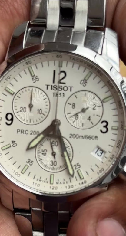 Pre Owned Tissot PRC 200 Chronograph Watch