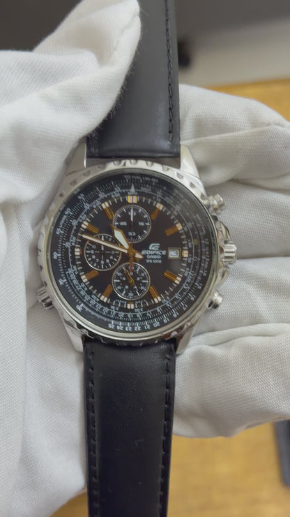 Pre Owned Casio Edifice EF27 Chronograph Watch