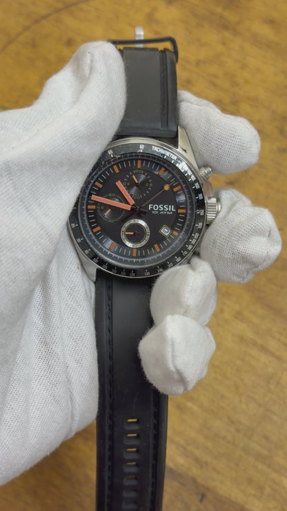 Pre Owned Fossil Chronograph Watch