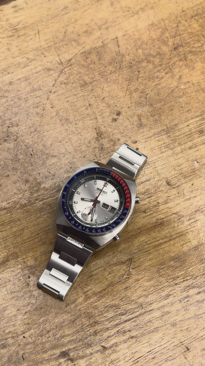 Pre Owned Vintage Seiko Automatic Chronograph (Super Rare & Well Preserved)