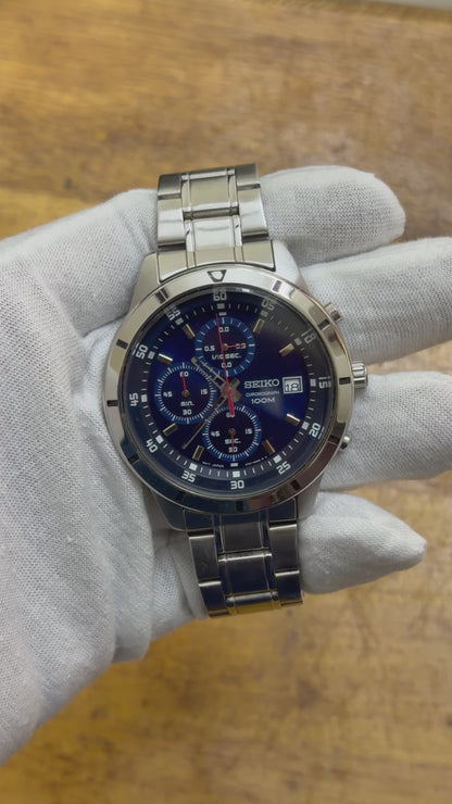 Pre Owned Seiko Chronograph Watch
