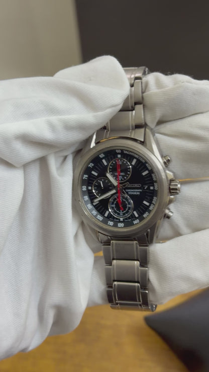 Pre Owned Seiko Chronograph Titanium