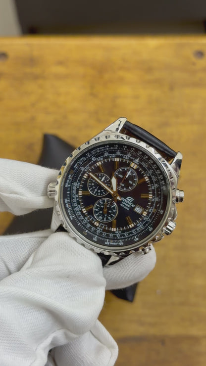 Pre Owned Casio Edifice EF27 Chronograph Watch
