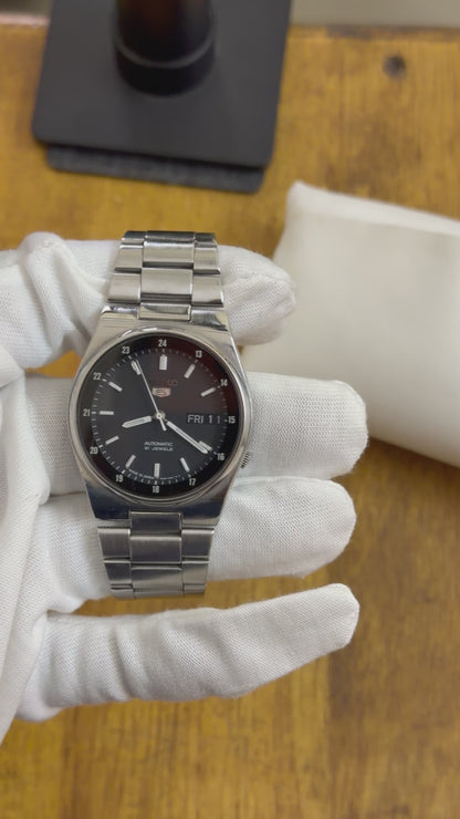 Pre Owned Vintage Seiko 5 Automatic - Railway Time
